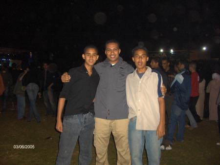 c moi et mon frere et mon cousin a bloulevarde de casa blanca 2005